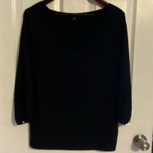 Ann Taylor Drape-neck blouse